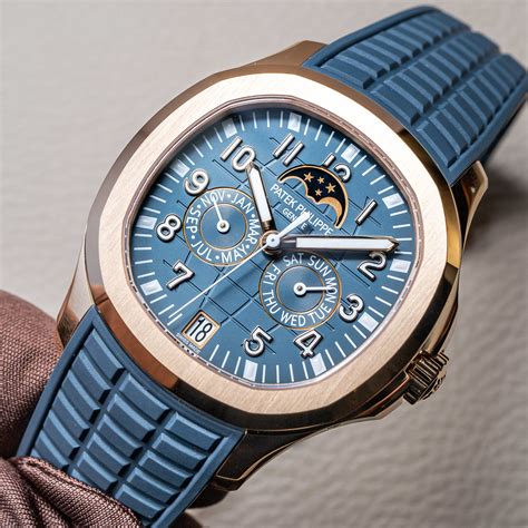 navy blue patek philippe|Patek Philippe Aquanaut Luce Quartz Navy Blue 5067A.